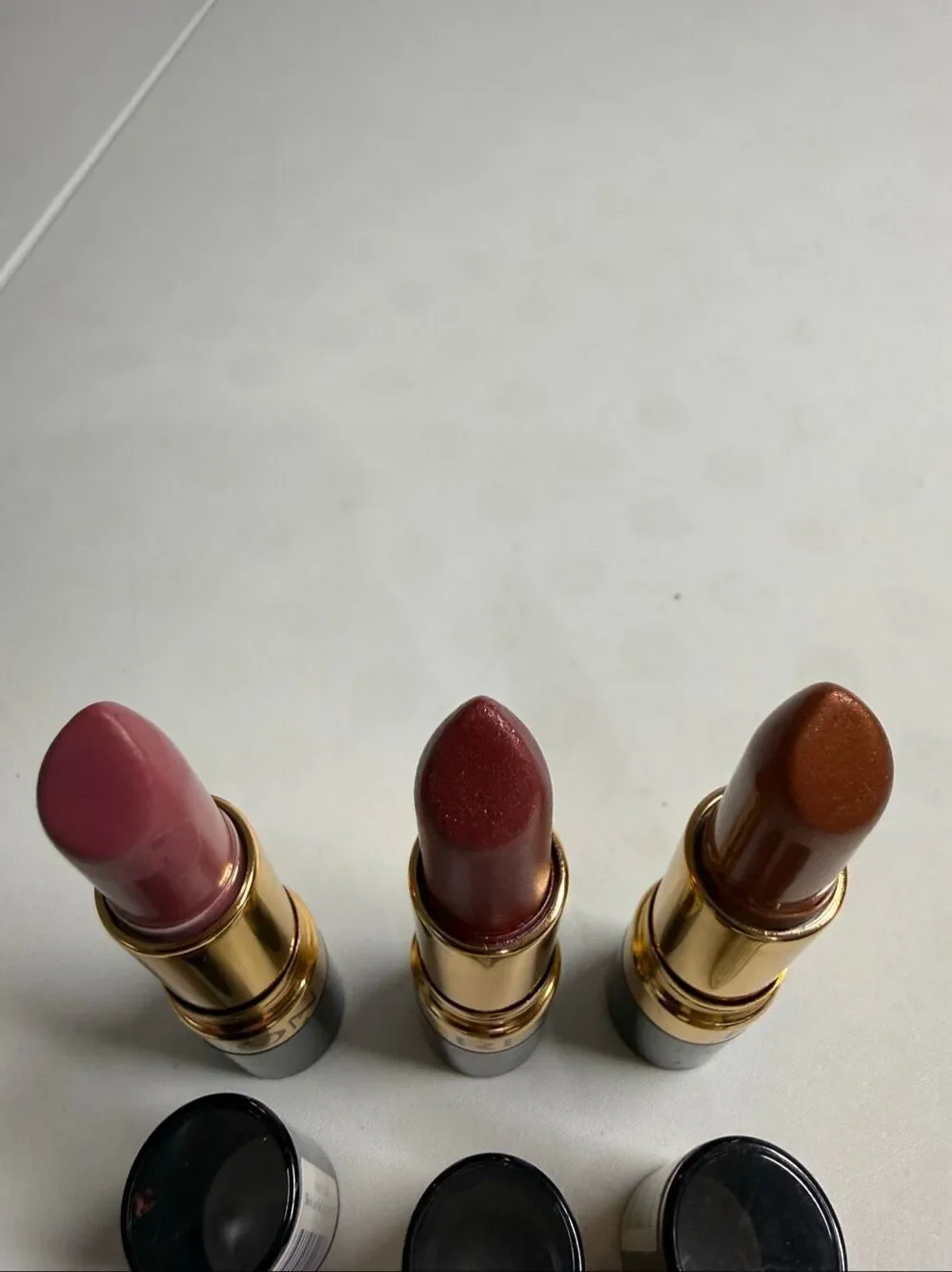 Revlon Super Lustrous Lipstick Set Of 3 Shades 105 463 Limited Edition See Notes